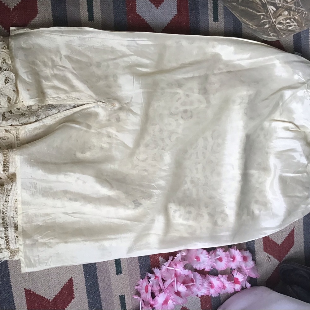 Double D Ranch Cream Lace Maxi Skirt - Picture 8 of 10